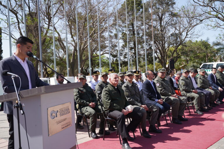 Colonia Tirolesa inauguró una base de Gendarmería Nacional